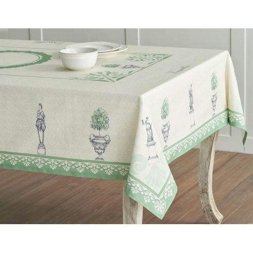  Maison d Hermine Jardin du Roy 100% Cotton Tablecloth 60 Inch by 120 Inch