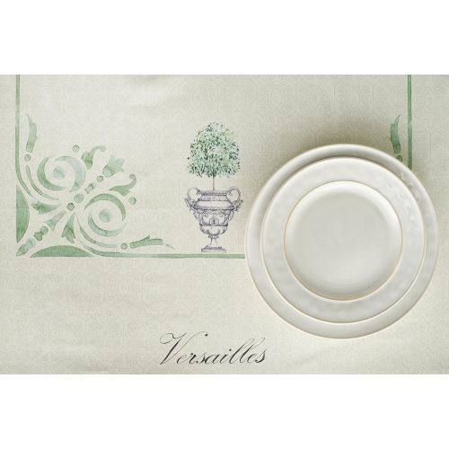  Maison d Hermine Jardin du Roy 100% Cotton Tablecloth 60 Inch by 120 Inch