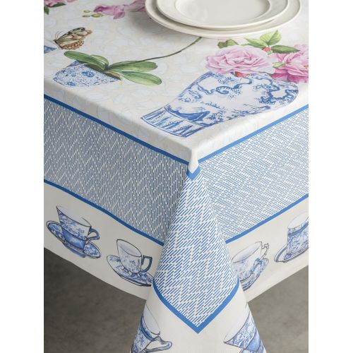  Maison d Hermine Canton 100% Cotton Tablecloth 60 Inch by 108 Inch