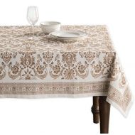 Maison d Hermine Allure 100% Cotton Tablecloth 60 Inch by 120 Inch.