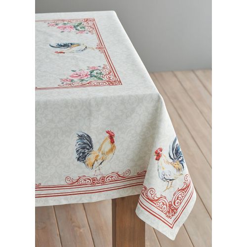  Maison d Hermine Campagne 100% Cotton Tablecloth 60 - inch by 90 - inch.