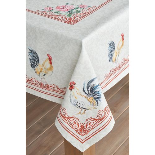  Maison d Hermine Campagne 100% Cotton Tablecloth 60 - inch by 90 - inch.