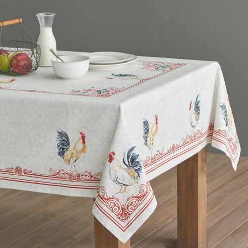  Maison d Hermine Campagne 100% Cotton Tablecloth 60 - inch by 90 - inch.