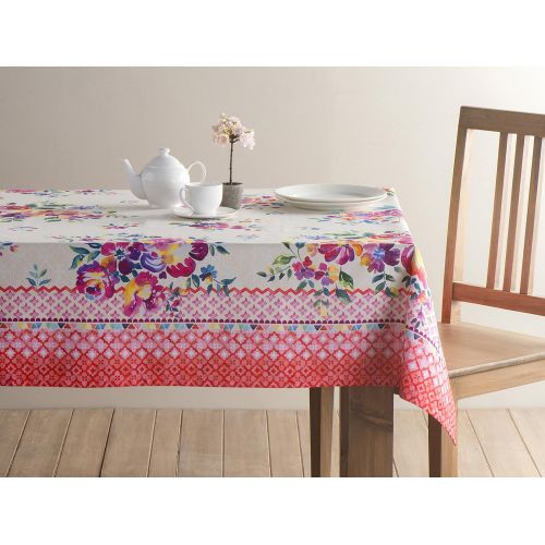  Maison d Hermine Rose Garden 100% Cotton Tablecloth 60 Inch by 120 Inch