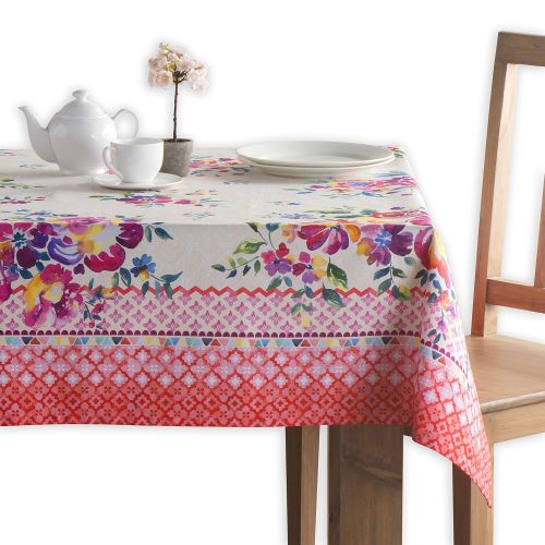  Maison d Hermine Rose Garden 100% Cotton Tablecloth 60 Inch by 120 Inch