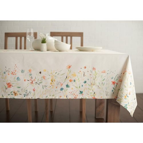  Maison d Hermine Colmar 100% Cotton Tablecloth 60 - inch by 108 - inch.