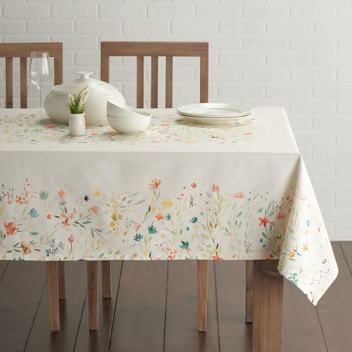  Maison d Hermine Colmar 100% Cotton Tablecloth 60 - inch by 108 - inch.