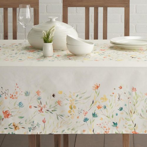  Maison d Hermine Colmar 100% Cotton Tablecloth 60 - inch by 108 - inch.