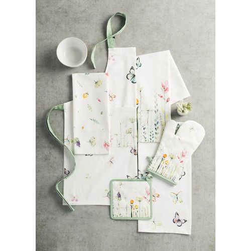  Maison d Hermine Botanical Fresh 100% Cotton Tablecloth 60 Inch by 108 Inch