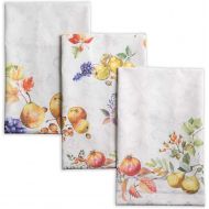 Maison d Hermine Fruit dhiver 100% Cotton Set of 3 Multi-Purpose Kitchen Towel Soft Absorbent Dish Towels | Tea Towels | Bar Towels | Thanksgiving/Christmas (20 Inch by 27.50 Inch)