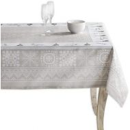 Maison d Hermine Cozy Christmas 100% Cotton Tablecloth for Kitchen Dining | Tabletop | Decoration | Parties | Weddings | Thanksgiving/Christmas (Rectangle, 60 Inch by 90 Inch)