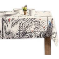 Maison d Hermine Amazonia 100% Cotton Tablecloth for Kitchen Dining | Tabletop | Decoration | Parties | Weddings | Thanksgiving/Christmas (Square, 60 Inch by 60 Inch)