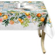 Maison d Hermine Flore 100% CottonTablecloth for Kitchen Dining | Tabletop | Decoration | Parties | Weddings | Spring/Summer (Rectangle, 54 Inch by 72 Inch).