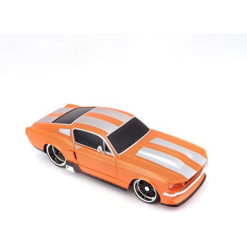 마이스토 Maisto R/C 1:24 Scale 1967 Ford Mustang GT Radio Control Vehicle (Colors/ Mhz May Vary)