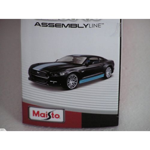 마이스토 Maisto All Stars Assembly Line 2015 Ford Mustang Diecast Model Kit Vehicle (1:24 Scale)