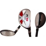 [아마존베스트]Senior Men’s Majek Golf All Hybrid Partial Set, which Includes: #6, 7, 8, 9, PW +SW Senior Flex Right Handed New Utility “A” Flex Club