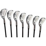 [아마존베스트]Majek Golf Men’s Majek MX4 Hybrid Iron Set, which Includes: #4, 5, 6, 7, 8, 9, PW Regular Flex Graphite Right Handed New Utility Clubs