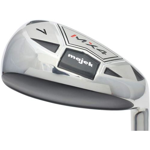  [아마존베스트]Majek Golf Men’s Majek MX4 Hybrid Iron Set, which Includes: #4, 5, 6, 7, 8, 9, PW Regular Flex Graphite Right Handed New Utility Clubs