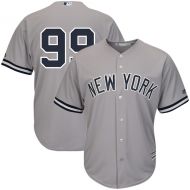 Men's New York Yankees Aaron Judge Majestic Gray Cool Base Player Replica Jersey