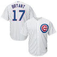 Men's Chicago Cubs Kris Bryant Majestic White Home Cool Base Player Jersey