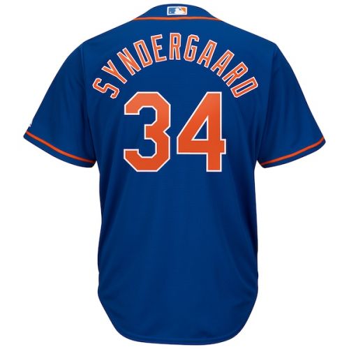  Men's New York Mets Noah Syndergaard Majestic Royal Alternate Cool Base Player Jersey