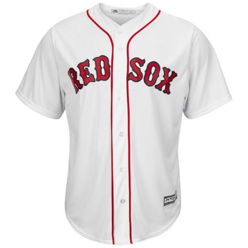  Men's Boston Red Sox Majestic White Home Cool Base Team Jersey