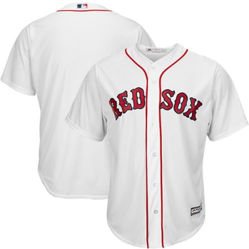  Men's Boston Red Sox Majestic White Home Cool Base Team Jersey