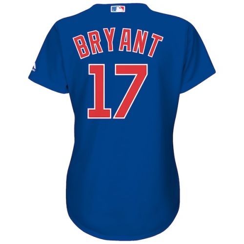  Women's Chicago Cubs Kris Bryant Majestic Royal Alternate Cool Base Player Jersey