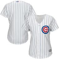 Women's Chicago Cubs Majestic White Home Cool Base Jersey