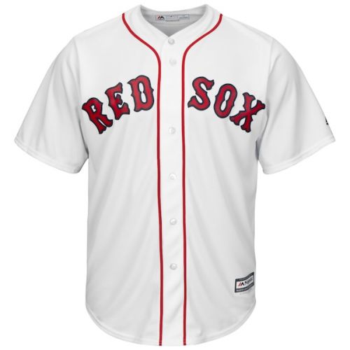  Men's Boston Red Sox JD Martinez Majestic White Official Cool Base Player Jersey