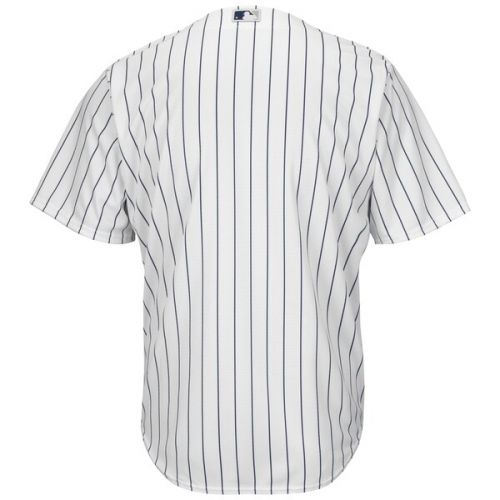 Men's New York Yankees Majestic WhiteNavy Home Cooperstown Cool Base Team Jersey