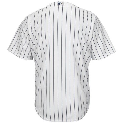  Men's New York Yankees Majestic White Home Big & Tall Cool Base Team Jersey