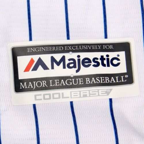  Men's New York Mets Yoenis Cespedes Majestic White Home Cool Base Player Jersey