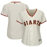 Women's San Francisco Giants Majestic Cream Alternate Cool Base Jersey
