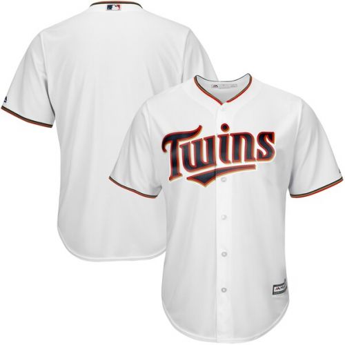  Men's Minnesota Twins Majestic White Home Cool Base Jersey