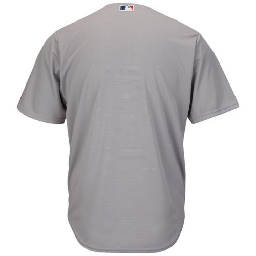  Men's Boston Red Sox Majestic Gray Road Cool Base Team Jersey