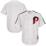Men's Philadelphia Phillies Majestic WhiteRed Home Cooperstown Cool Base Team Jersey