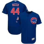 Men's Chicago Cubs Anthony Rizzo Majestic Royal Alternate Flex Base Authentic Collection Player Jersey