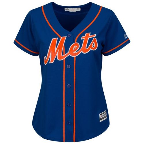  Women's New York Mets Noah Syndergaard Majestic Royal Cool Base Player Jersey