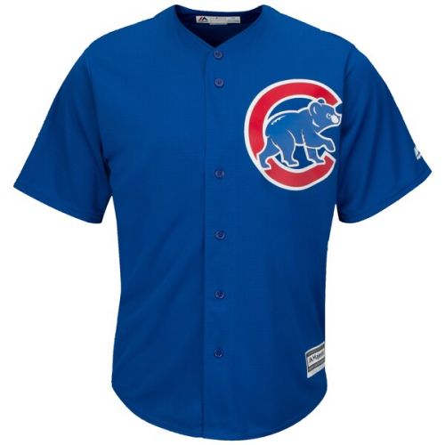  Men's Chicago Cubs Majestic Royal Alternate Big & Tall Cool Base Team Jersey