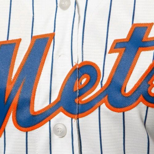  Women's New York Mets Majestic White Home Cool Base Jersey