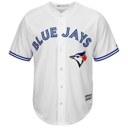  Men's Toronto Blue Jays Majestic White Home Cool Base Team Jersey