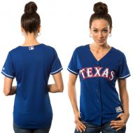 Women's Texas Rangers Majestic Royal Alternate Cool Base Jersey