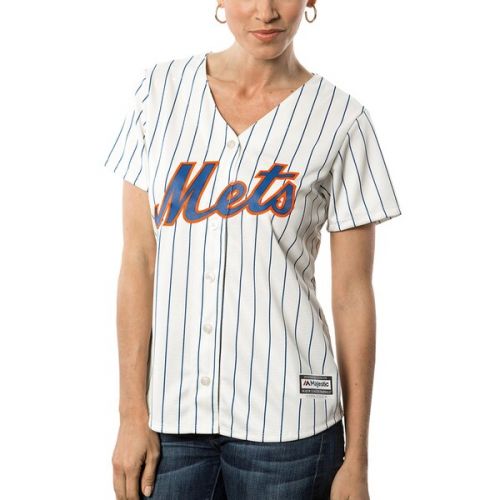  Women's New York Mets Noah Syndergaard Majestic White Home Cool Base Player Jersey