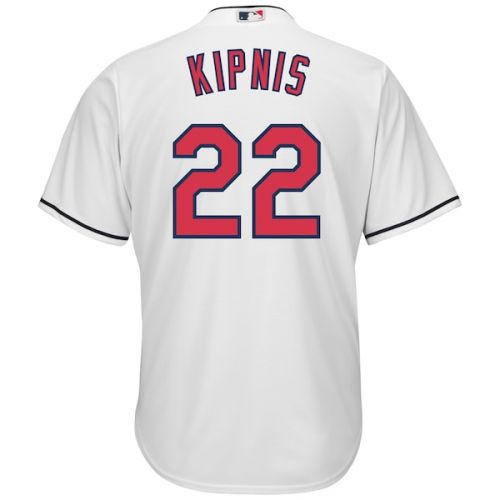  Men's Cleveland Indians Jason Kipnis Majestic White Home Cool Base Player Jersey