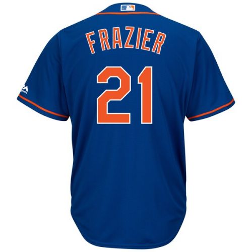  Men's New York Mets Todd Frazier Majestic Royal Official Cool Base Player Jersey