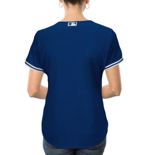  Women's Toronto Blue Jays Majestic Royal Alternate Cool Base Jersey