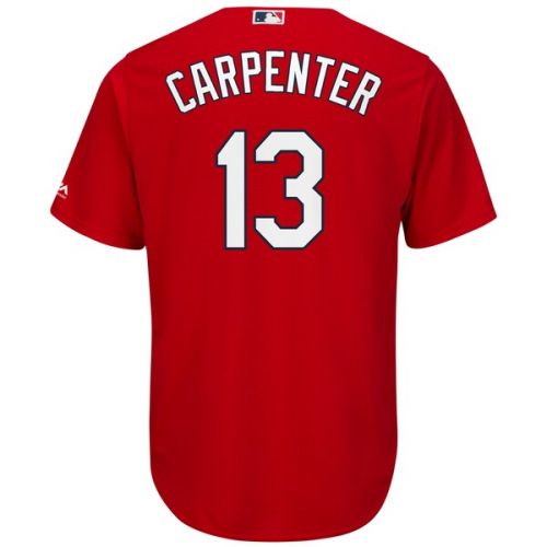  Men's St. Louis Cardinals Matt Carpenter Majestic Scarlet Alternate Cool Base Player Jersey