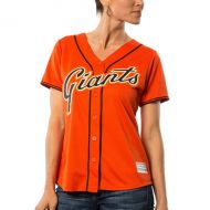 Women's San Francisco Giants Majestic Orange Alternate Cool Base Jersey