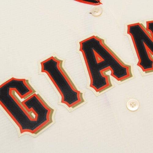  Women's San Francisco Giants Madison Bumgarner Majestic Cream Alternate Cool Base Player Jersey